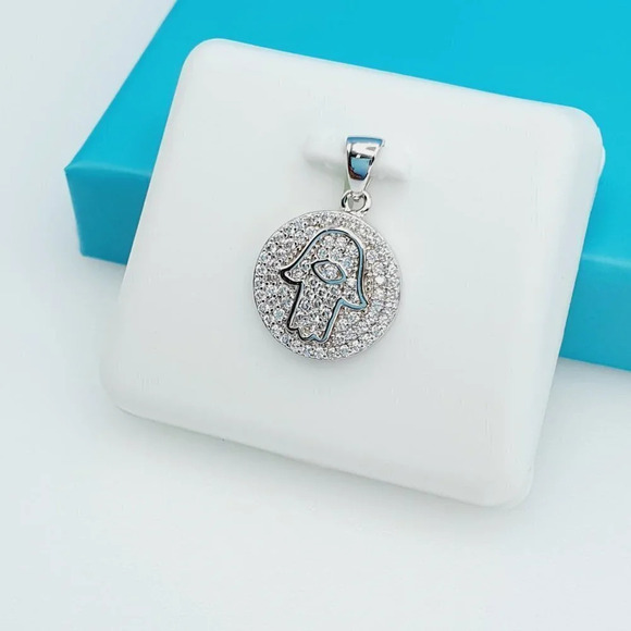"925 Sterling Silver CZ Beautiful Pendant for Women, 1USPAR4077 - Picture 11 of 11